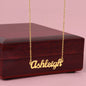 Montana-Inspired Wife Necklace with Custom Name & Loving Message Card