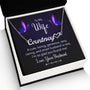 Montana Heart-Inspired Wife Necklace with Custom Name & Loving Message Card