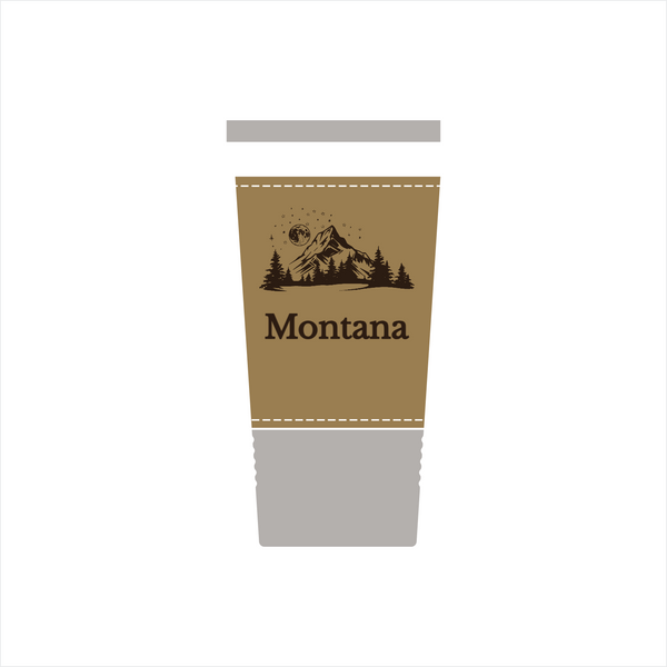 montana camping tumbler