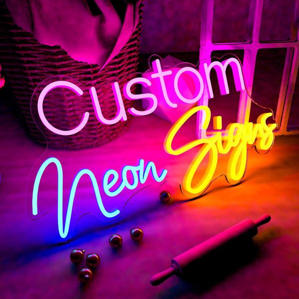 Custom Neon Name Sign-MONTANA