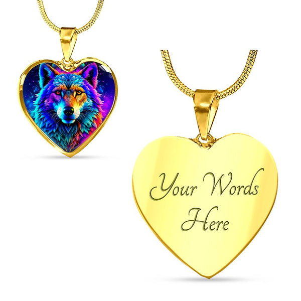 Heart Necklace with Engraving