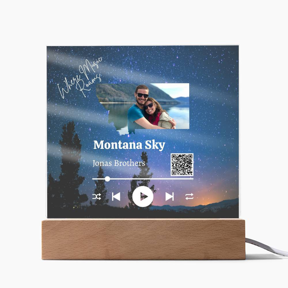 Acrylic Square Plaque