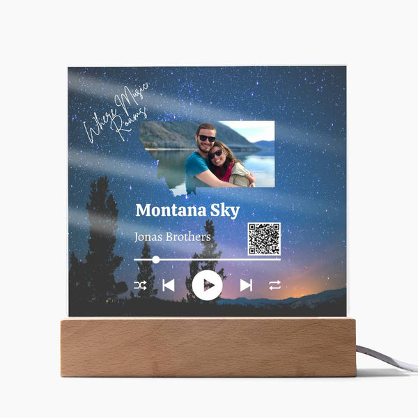 Acrylic Square Plaque