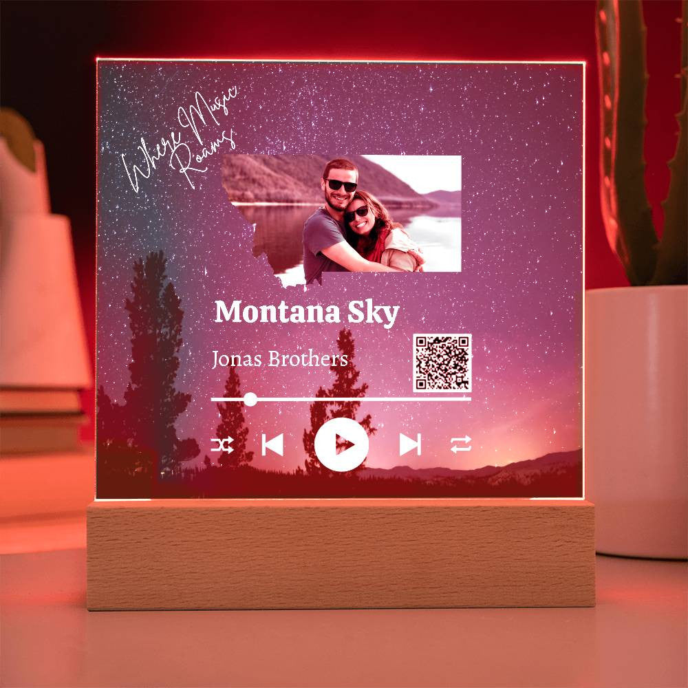 Acrylic Square Plaque
