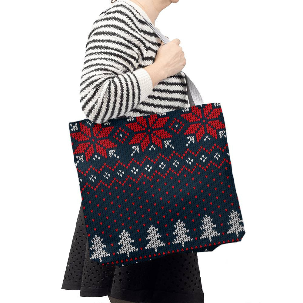 Classic Tote Bag christmas sweater design