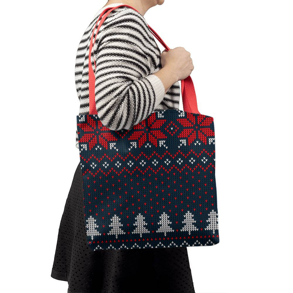 Classic Tote Bag christmas sweater design