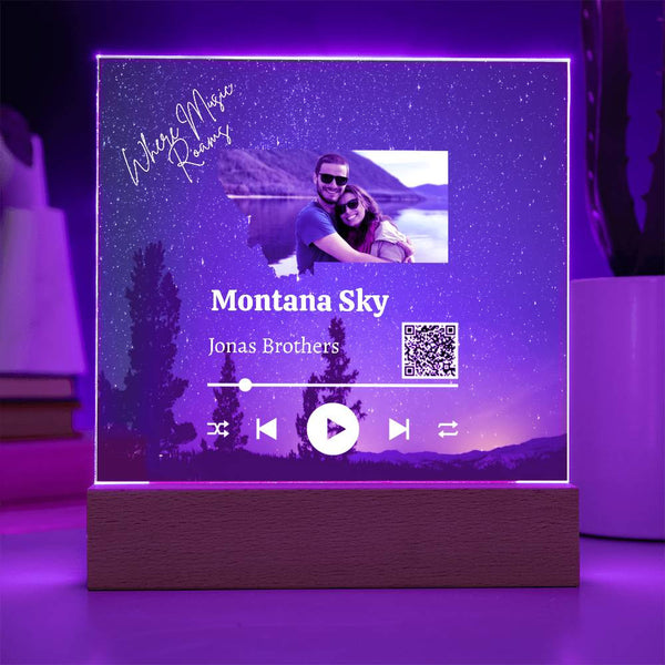 Acrylic Square Plaque