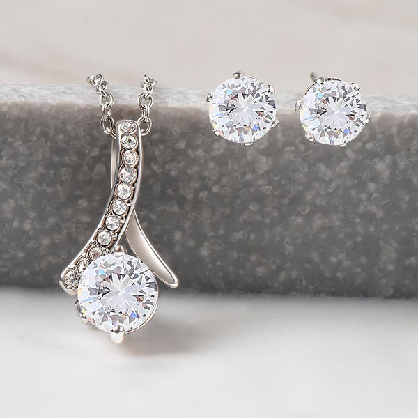 alluring beauty with earrings daughter