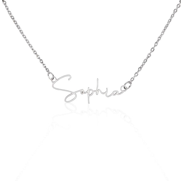 Montana name necklace