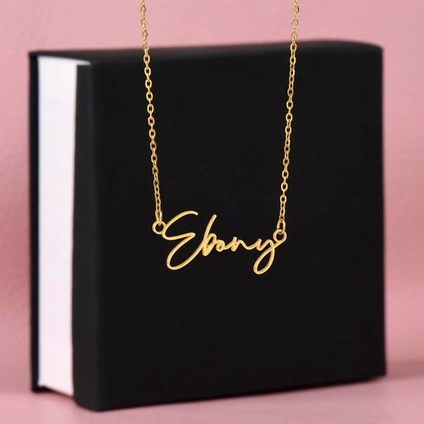 Montana name necklace