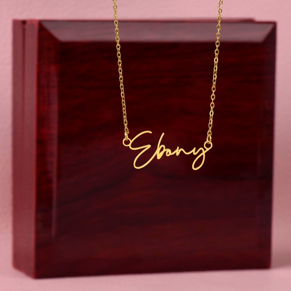 Montana name necklace
