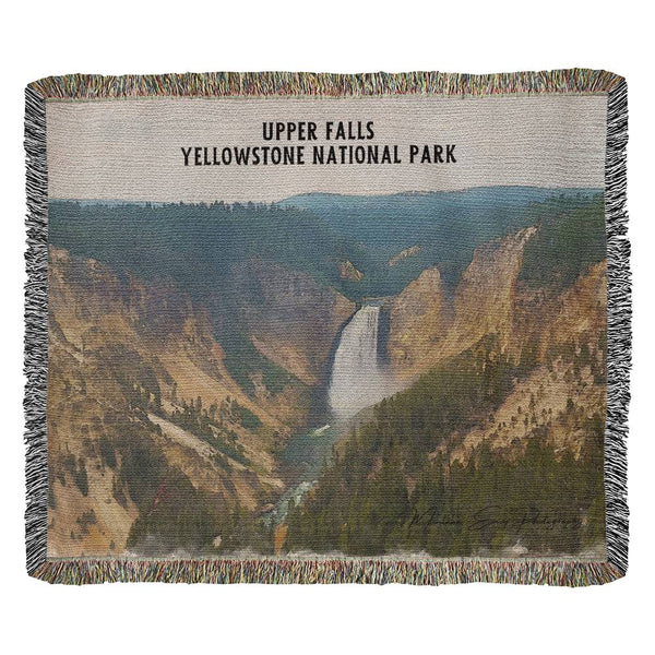 upper falls woven blanket 60x50