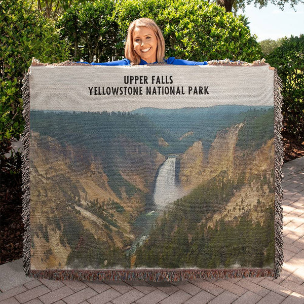 upper falls woven blanket 60x50