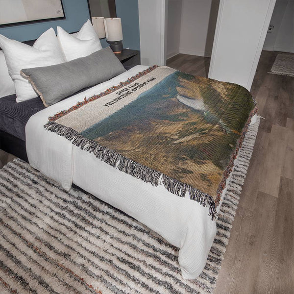 upper falls woven blanket 60x50