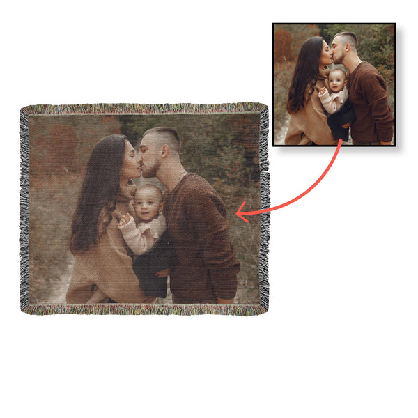 upper falls woven blanket 60x50