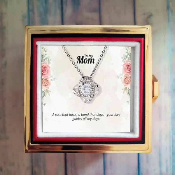 Your Love Guides Me | Rotating Rose Gift for Mom