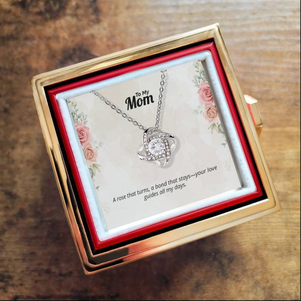 Your Love Guides Me | Rotating Rose Gift for Mom