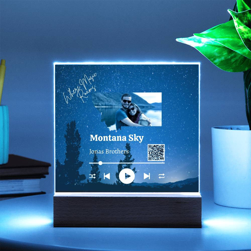 Acrylic Square Plaque
