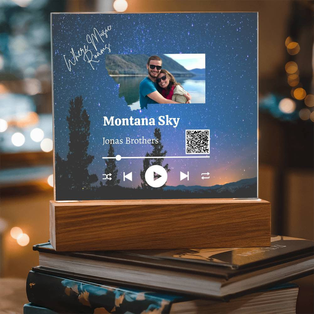 Acrylic Square Plaque