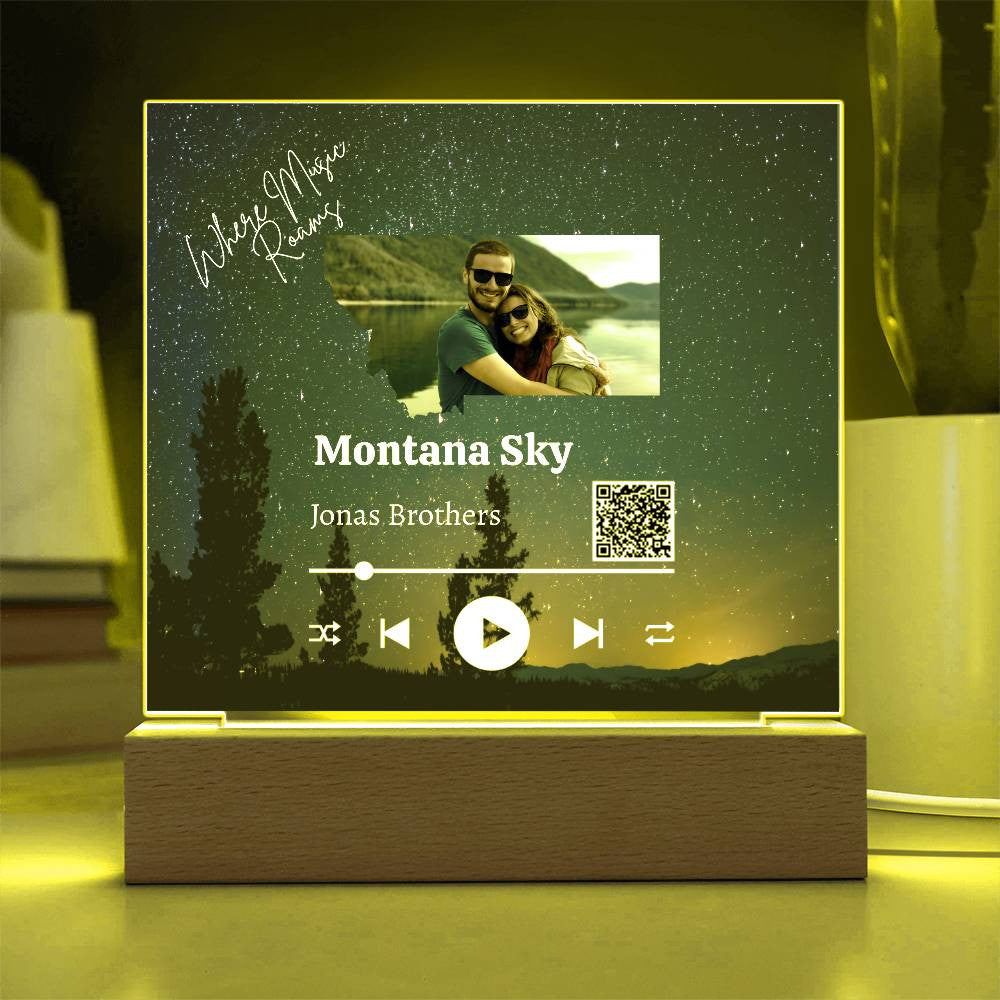 Acrylic Square Plaque