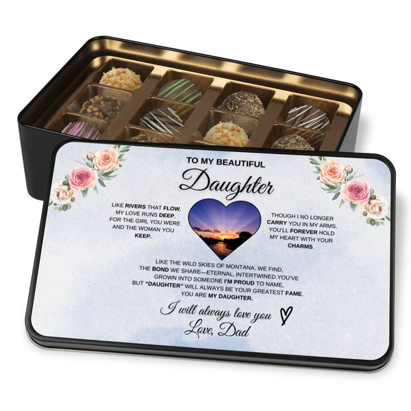 Forever My Daughter: A Montana Keepsake Chocolate Tin